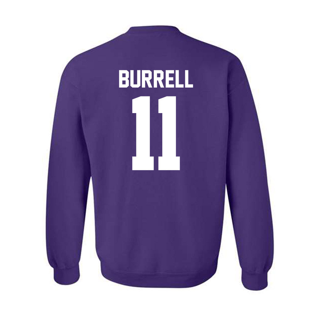 Furman - NCAA Football : Joshua Burrell - Classic Shersey Crewneck Sweatshirt-1