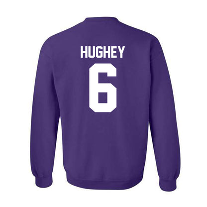 Furman - NCAA Men's Basketball : Tyrese Hughey - Classic Shersey Crewneck Sweatshirt-1