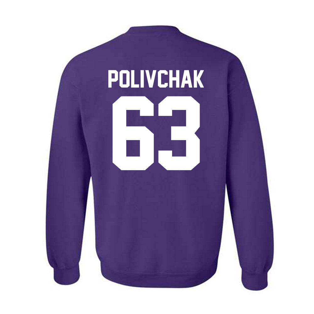 Furman - NCAA Football : Chase Polivchak - Classic Shersey Crewneck Sweatshirt-1