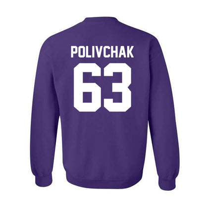 Furman - NCAA Football : Chase Polivchak - Classic Shersey Crewneck Sweatshirt-1