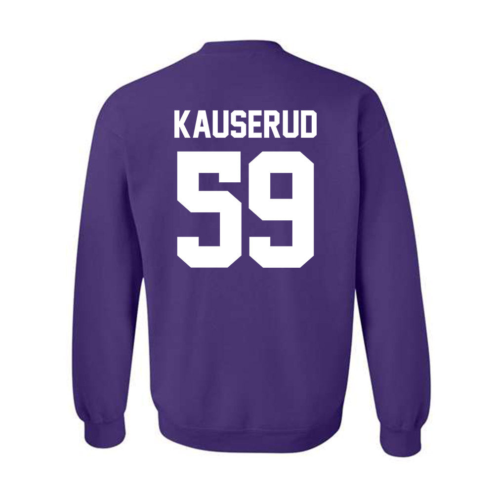 Furman - NCAA Football : Ty Kauserud - Classic Shersey Crewneck Sweatshirt