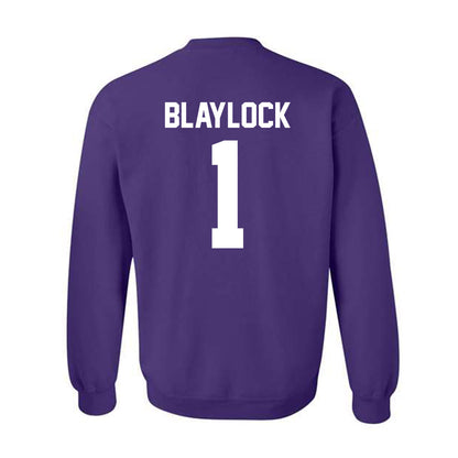 Furman - NCAA Football : Taylen Blaylock - Classic Shersey Crewneck Sweatshirt-1