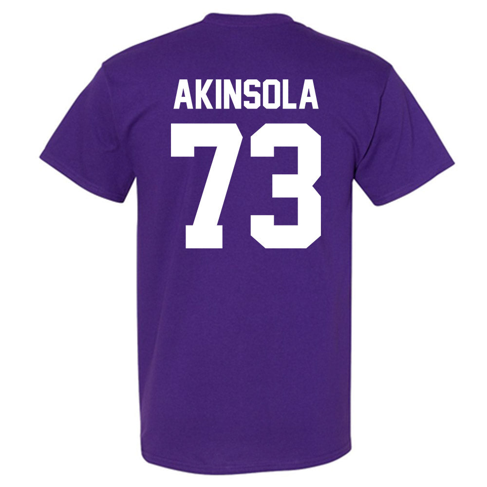 Furman - NCAA Football : Noah Akinsola - Classic Shersey T-Shirt-1