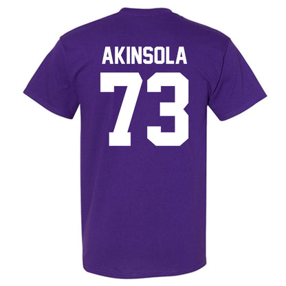 Furman - NCAA Football : Noah Akinsola - Classic Shersey T-Shirt-1