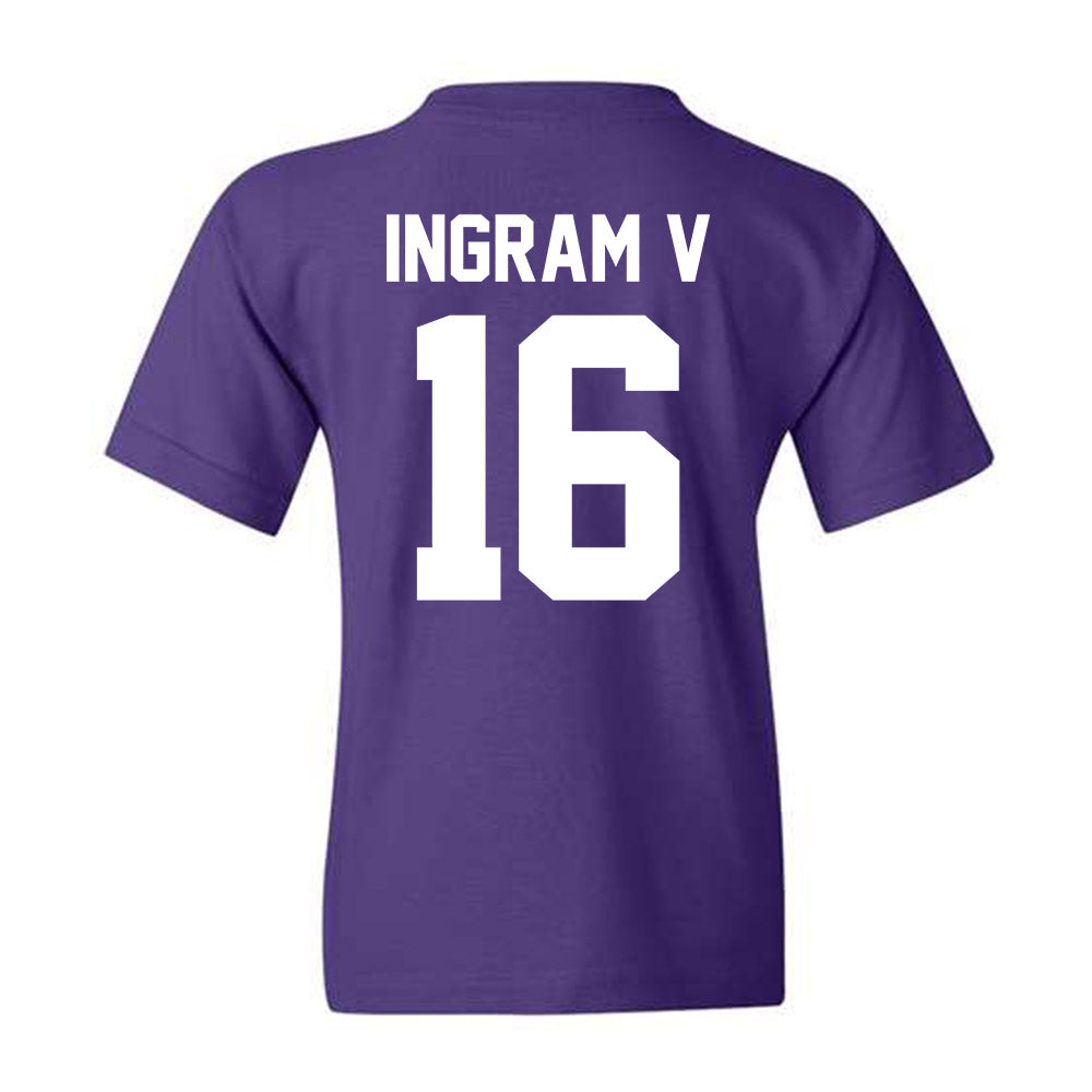 Furman - NCAA Football : Charles Ingram V - Classic Shersey Youth T-Shirt