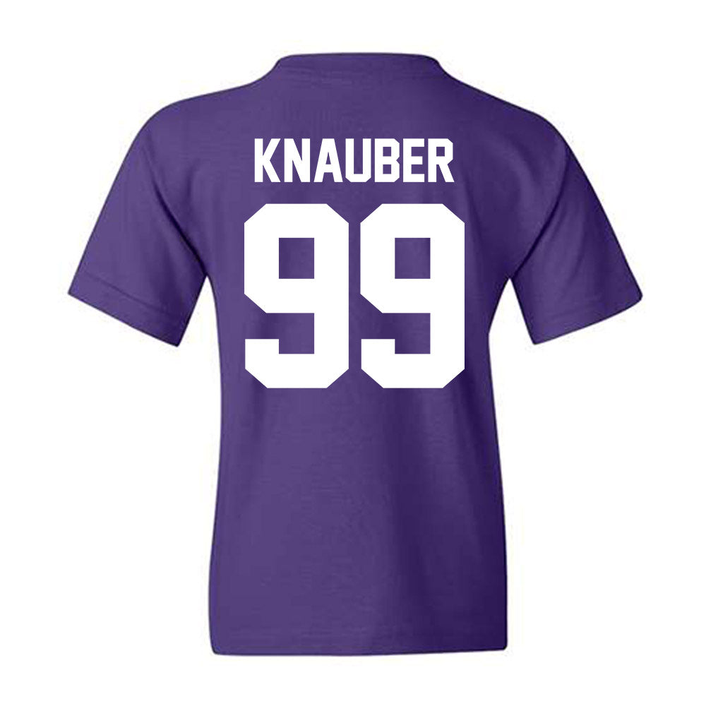 Furman - NCAA Football : Bruce Knauber - Classic Shersey Youth T-Shirt-1