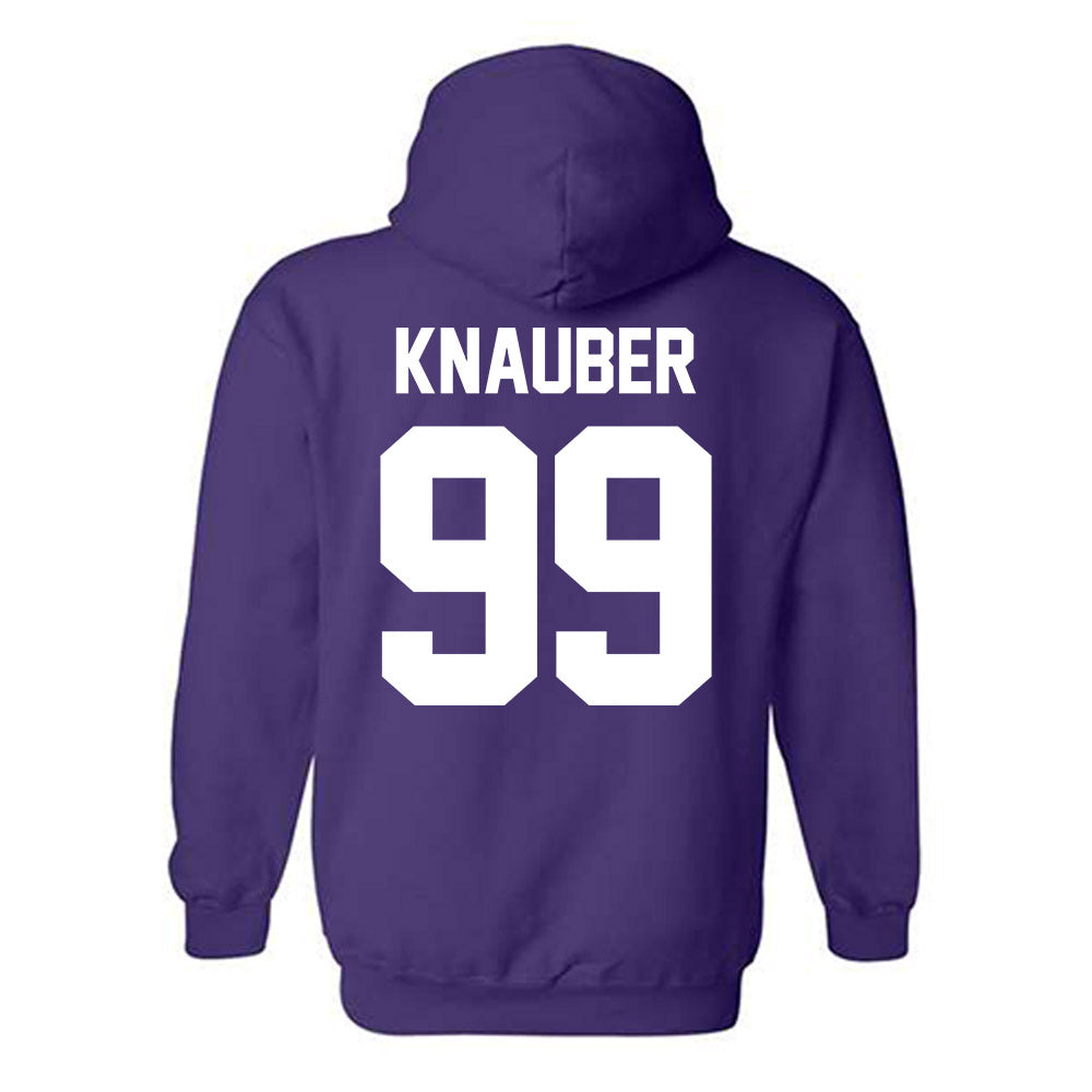 Furman - NCAA Football : Bruce Knauber - Classic Shersey Hooded Sweatshirt-1