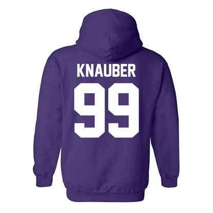 Furman - NCAA Football : Bruce Knauber - Classic Shersey Hooded Sweatshirt-1