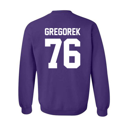 Furman - NCAA Football : Chase Gregorek - Classic Shersey Crewneck Sweatshirt-1