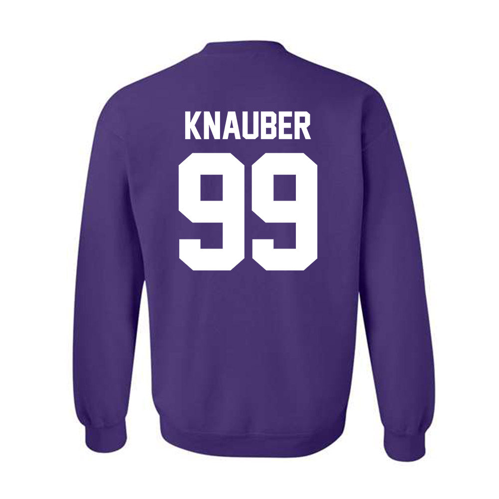 Furman - NCAA Football : Bruce Knauber - Classic Shersey Crewneck Sweatshirt-1