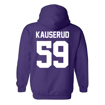 Furman - NCAA Football : Ty Kauserud - Classic Shersey Hooded Sweatshirt