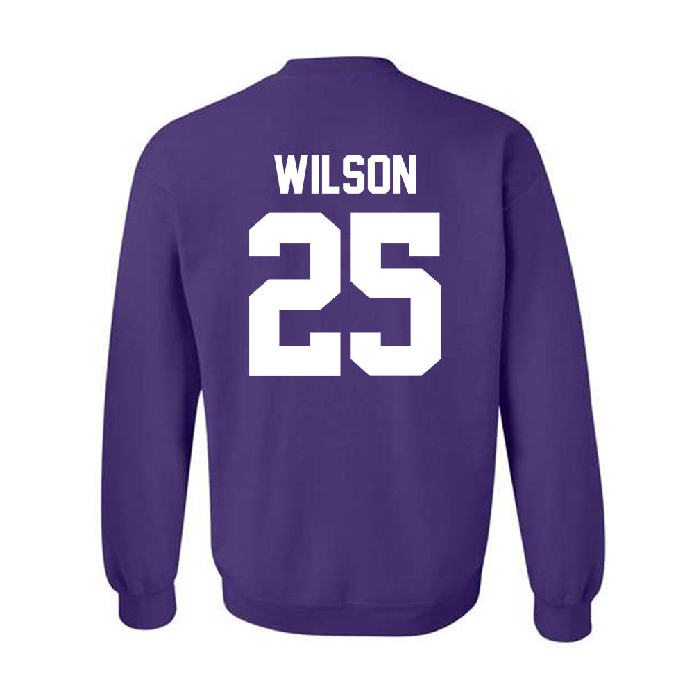 Furman - NCAA Football : Caden Wilson - Classic Shersey Crewneck Sweatshirt-1
