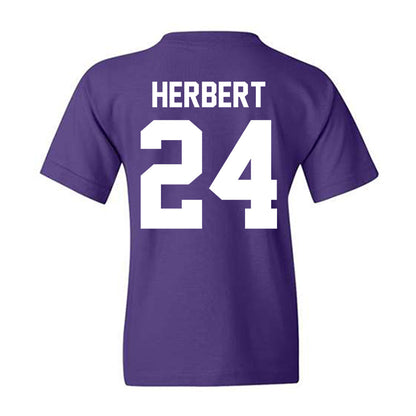 Furman - NCAA Football : Raleigh Herbert - Classic Shersey Youth T-Shirt-1
