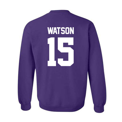 Furman - NCAA Women's Volleyball : Amber Watson - Classic Shersey Crewneck Sweatshirt-1