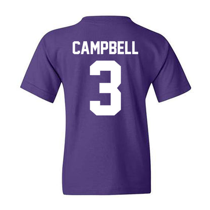 Furman - NCAA Men's Soccer : Trip Campbell - Classic Shersey Youth T-Shirt-1
