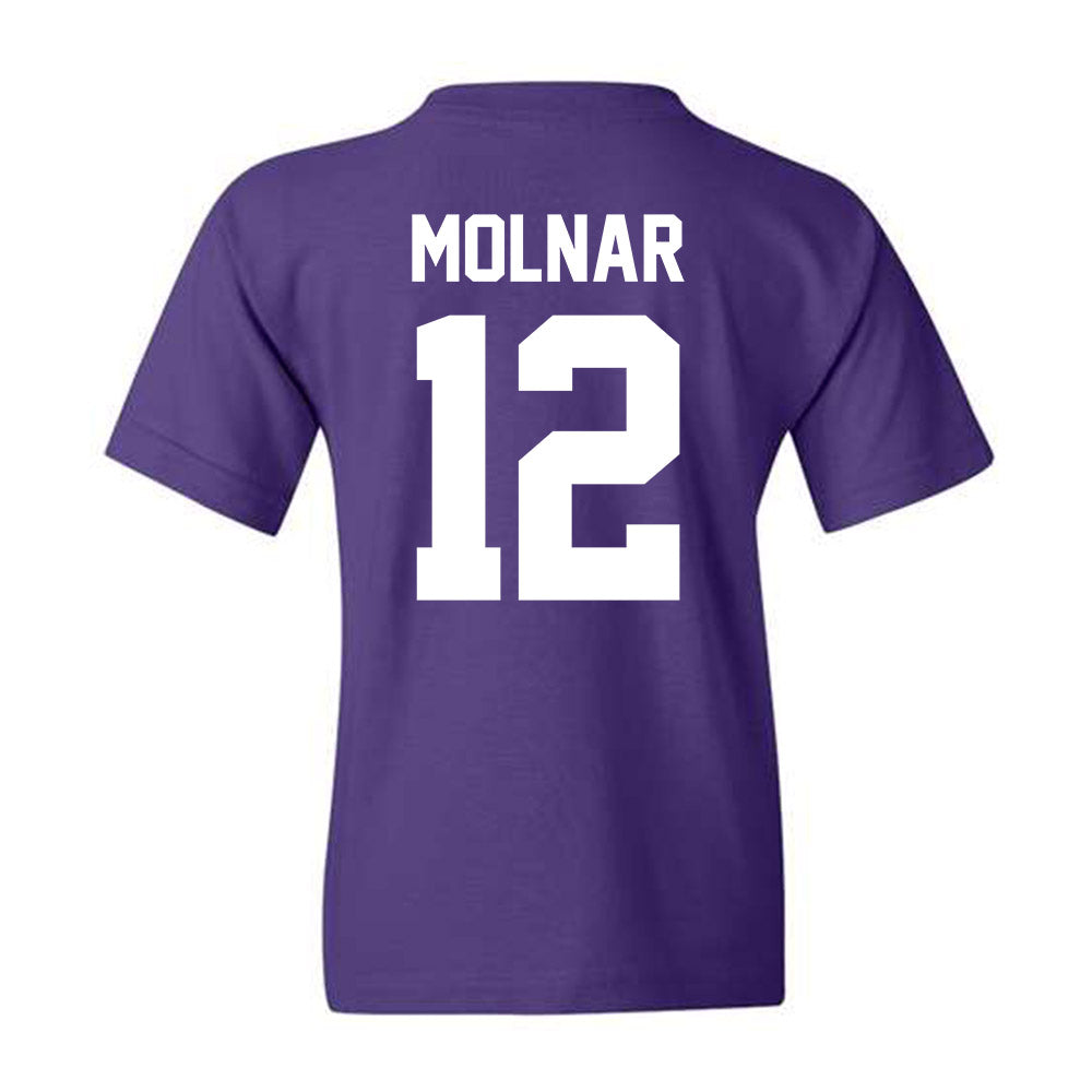 Furman - NCAA Men's Basketball : Davis Molnar - Youth T-Shirt