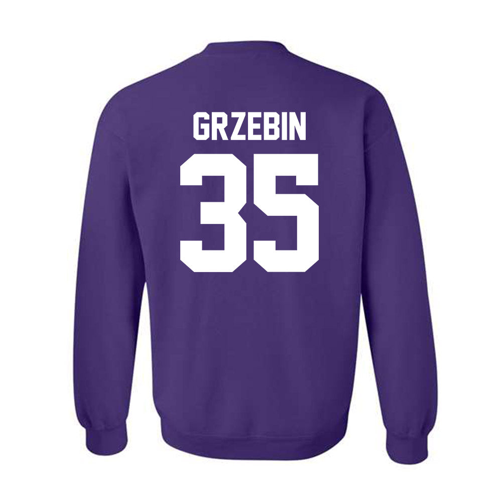 Furman - NCAA Football : Emmett Grzebin - Classic Shersey Crewneck Sweatshirt-1