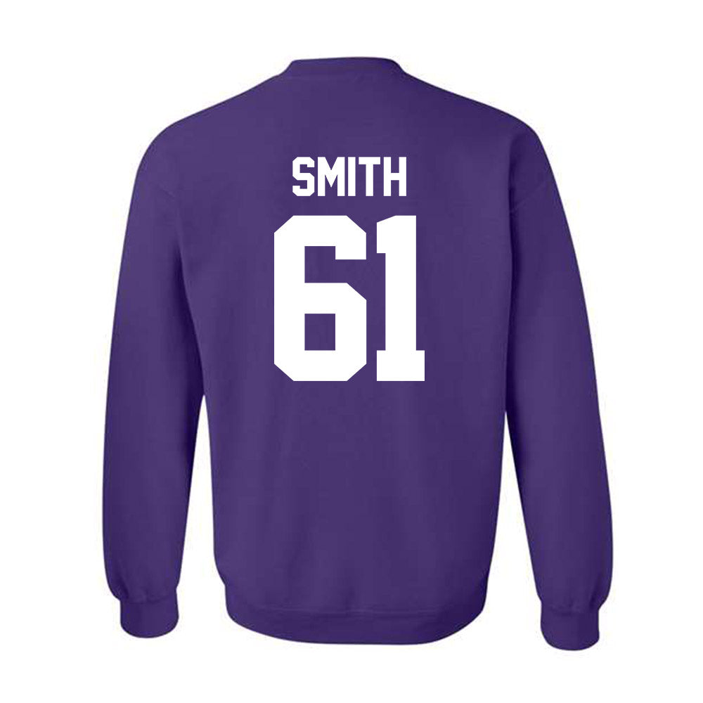 Furman - NCAA Football : Brady Smith - Classic Shersey Crewneck Sweatshirt-1