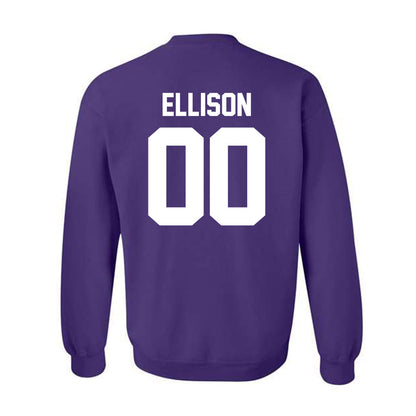 Furman - NCAA Football : Caleb Ellison - Classic Shersey Crewneck Sweatshirt-1
