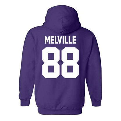 Furman - NCAA Women's Lacrosse : Samantha Melville - Classic Shersey Hooded Sweatshirt-1