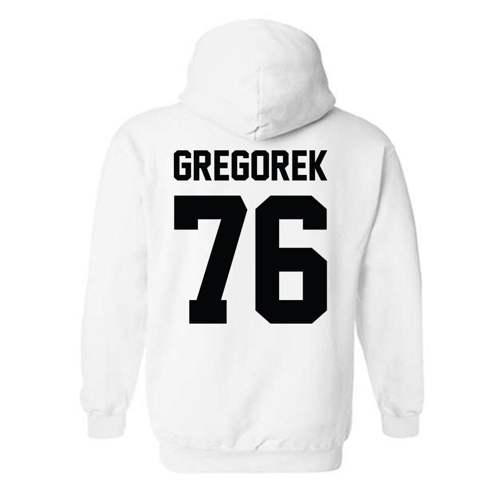 Furman - NCAA Football : Chase Gregorek - Classic Shersey Hooded Sweatshirt-1