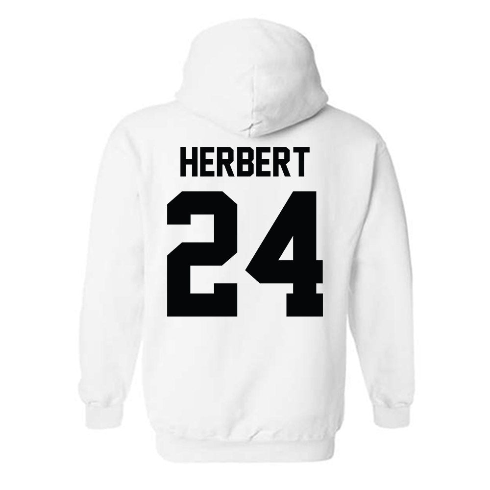 Furman - NCAA Football : Raleigh Herbert - Classic Shersey Hooded Sweatshirt-1