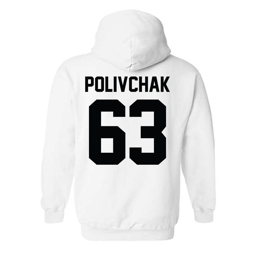 Furman - NCAA Football : Chase Polivchak - Classic Shersey Hooded Sweatshirt-1