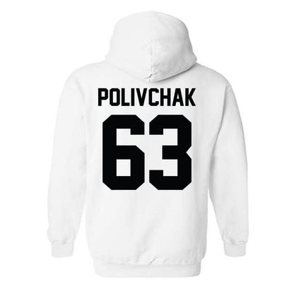 Furman - NCAA Football : Chase Polivchak - Classic Shersey Hooded Sweatshirt-1