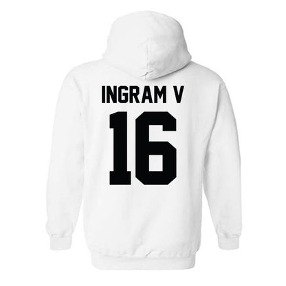 Furman - NCAA Football : Charles Ingram V - Classic Shersey Hooded Sweatshirt