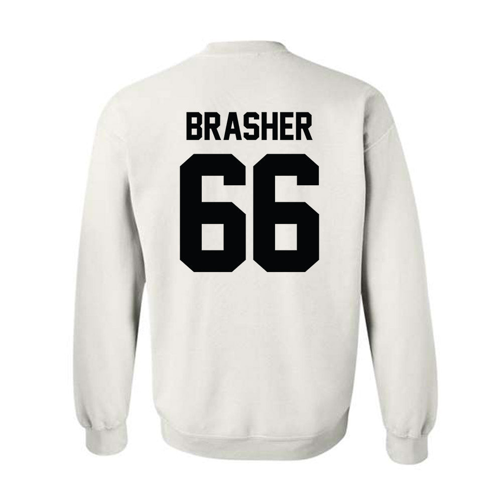 Furman - NCAA Football : Eli Brasher - Classic Shersey Crewneck Sweatshirt-1