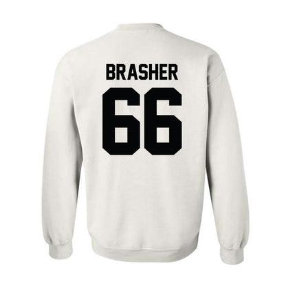 Furman - NCAA Football : Eli Brasher - Classic Shersey Crewneck Sweatshirt-1