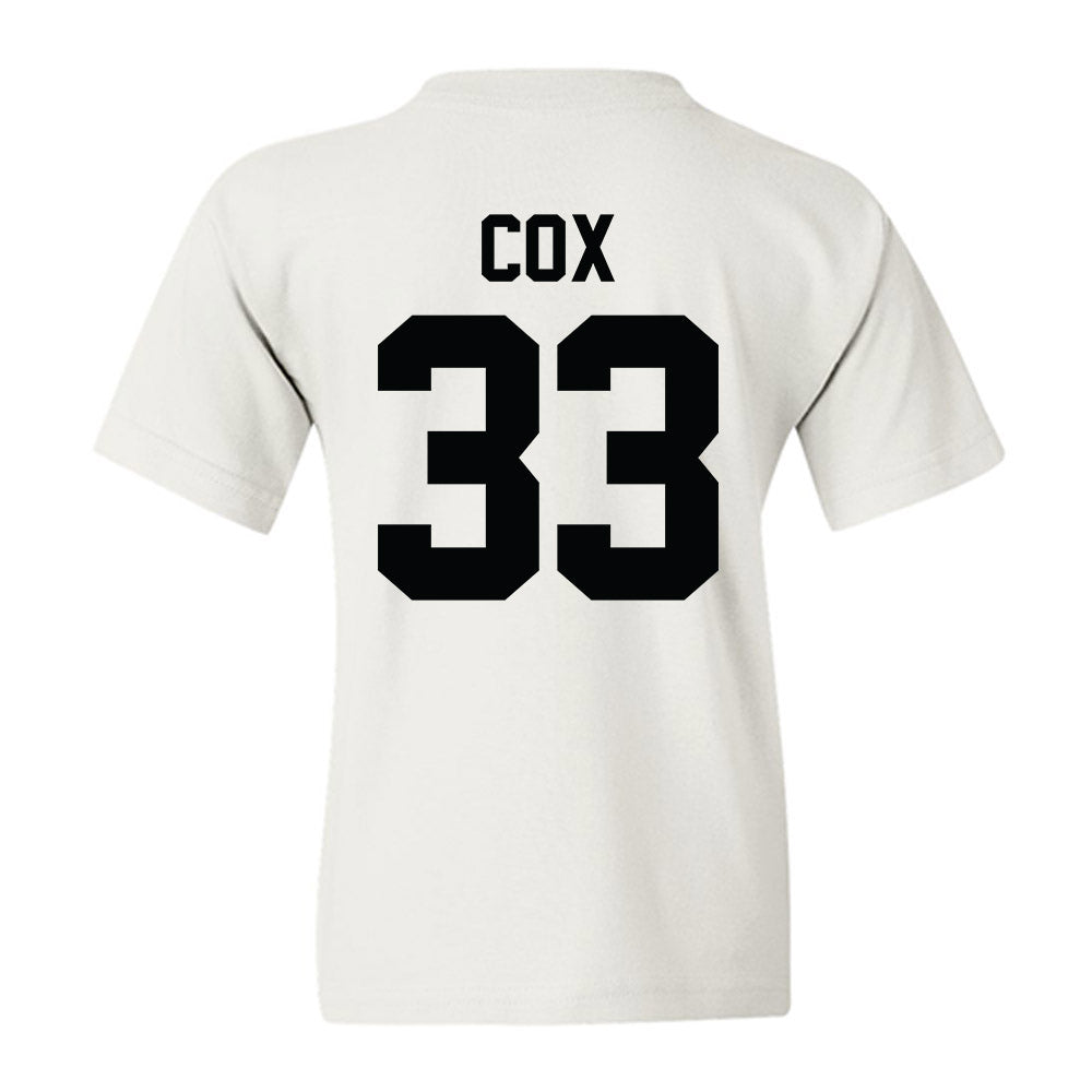 Furman - NCAA Men's Soccer : Gabe Cox - Classic Shersey Youth T-Shirt-1