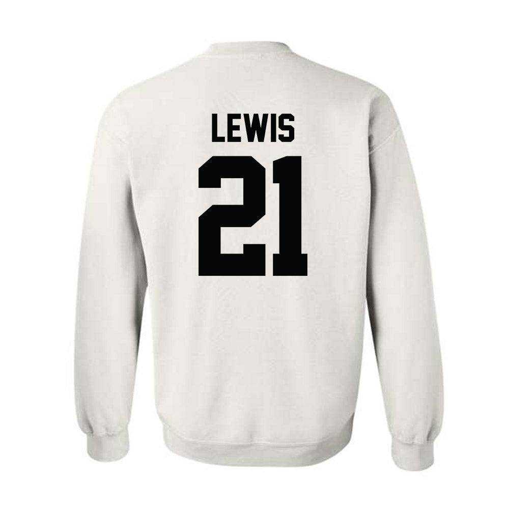 Furman - NCAA Football : Billy Lewis - Classic Shersey Crewneck Sweatshirt-1