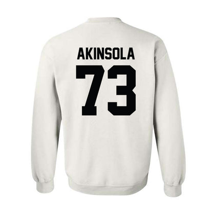 Furman - NCAA Football : Noah Akinsola - Classic Shersey Crewneck Sweatshirt-1