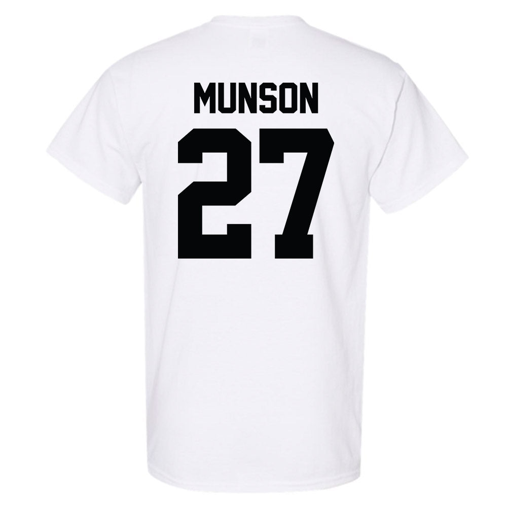 Furman - NCAA Men's Soccer : Luke Munson - Classic Shersey T-Shirt-1