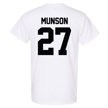 Furman - NCAA Men's Soccer : Luke Munson - Classic Shersey T-Shirt-1