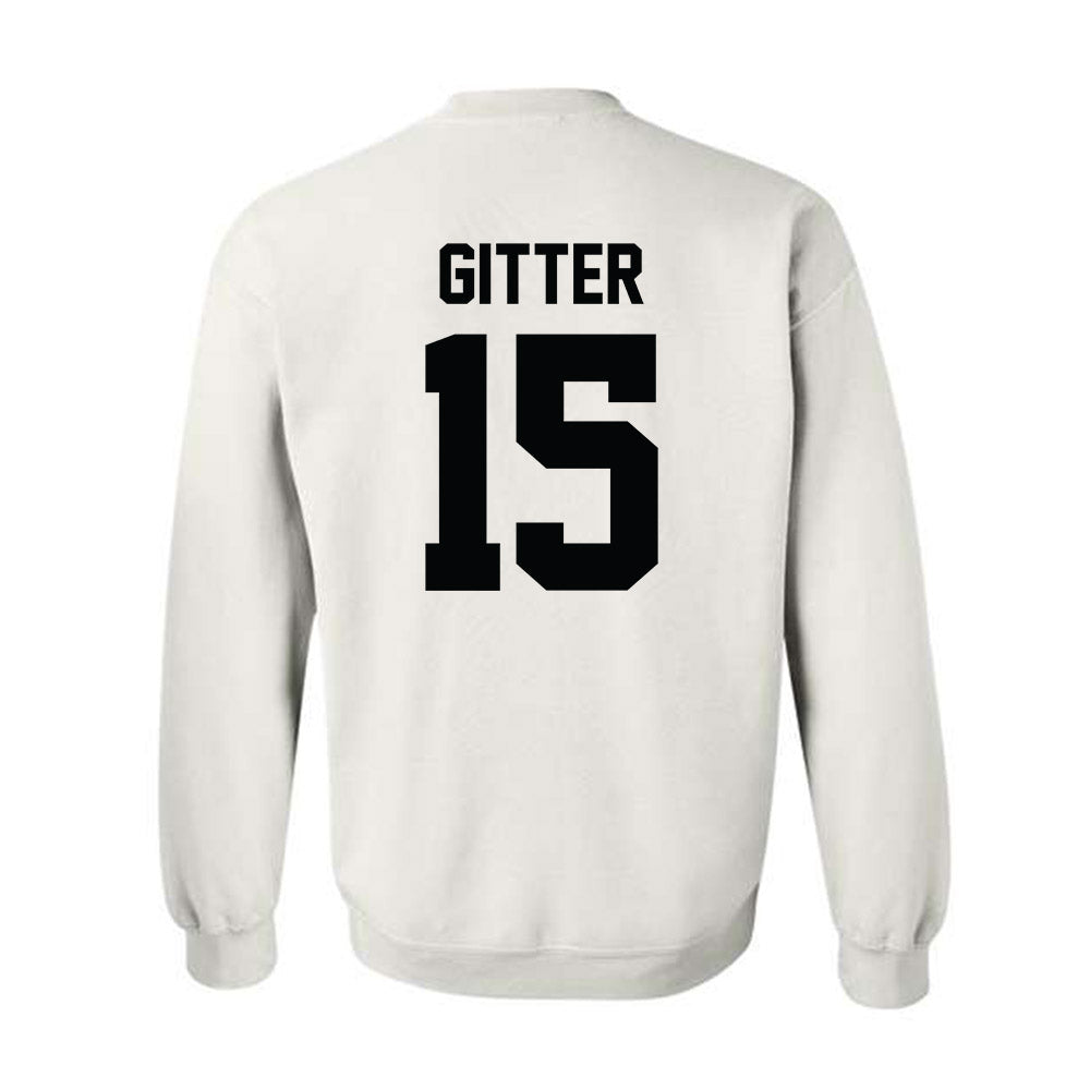 Furman - NCAA Football : Gray Gitter - Crewneck Sweatshirt