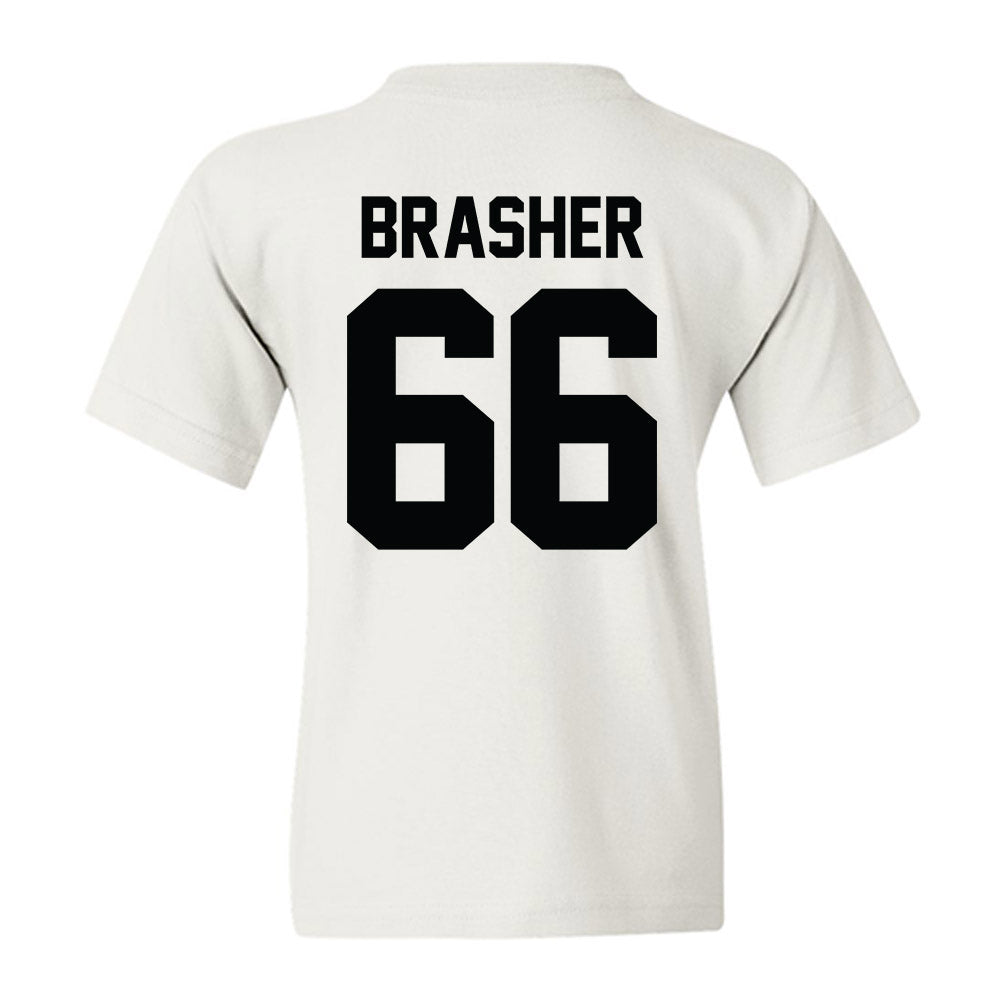 Furman - NCAA Football : Eli Brasher - Classic Shersey Youth T-Shirt-1