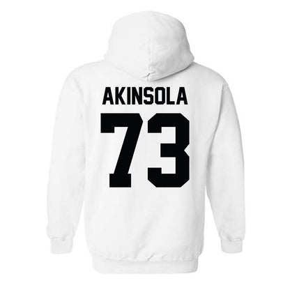 Furman - NCAA Football : Noah Akinsola - Classic Shersey Hooded Sweatshirt-1