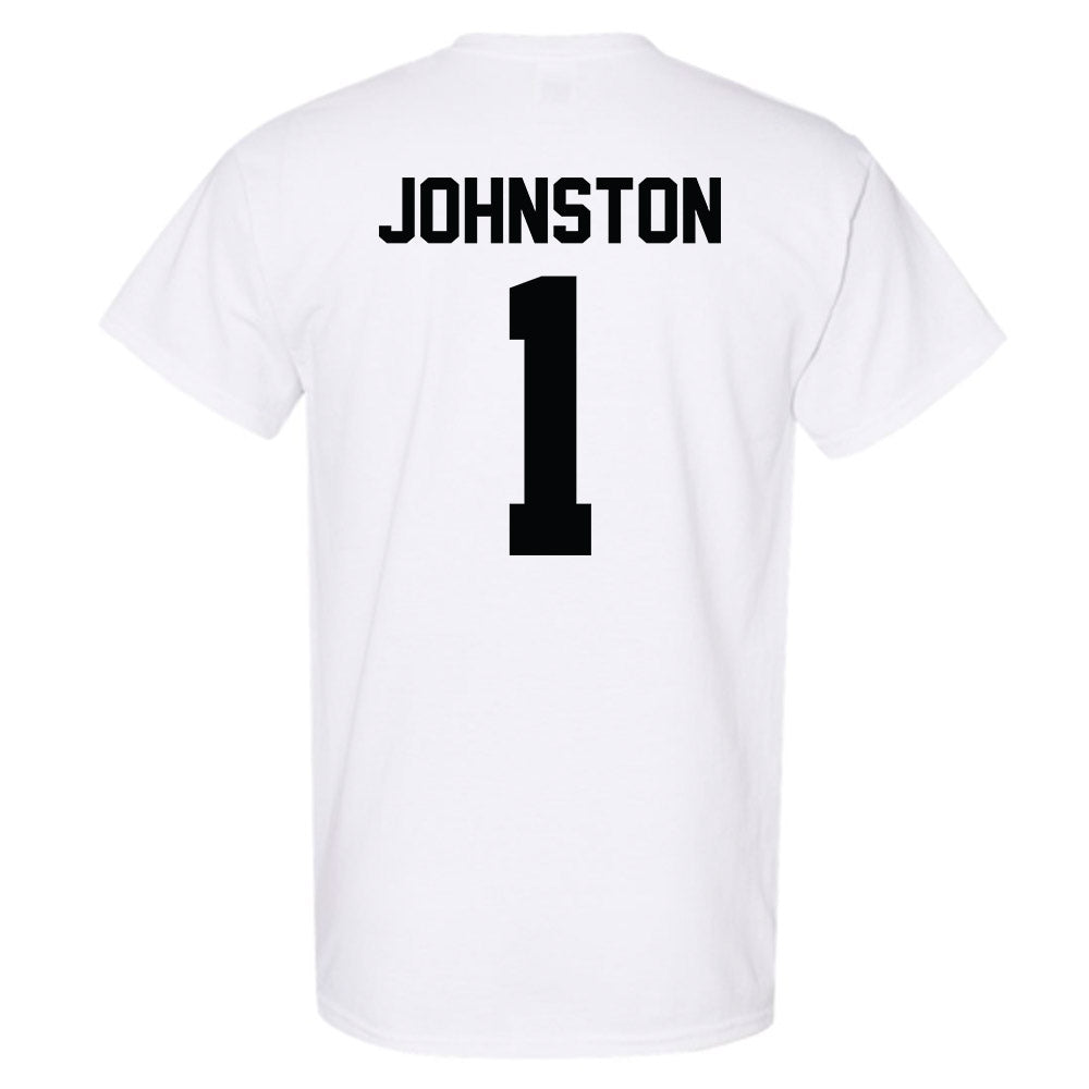 Furman - NCAA Men's Basketball : Charles Johnston - Classic Shersey T-Shirt-1