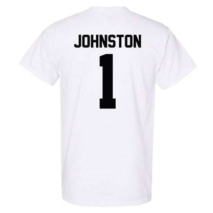 Furman - NCAA Men's Basketball : Charles Johnston - Classic Shersey T-Shirt-1