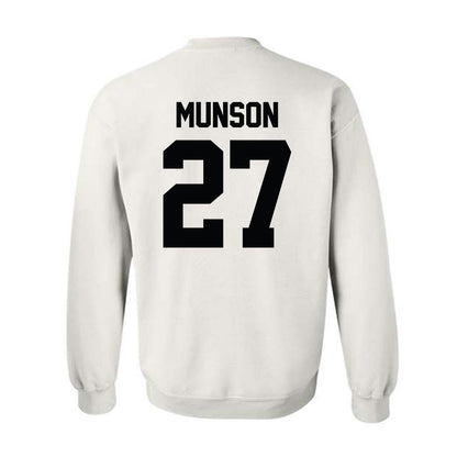 Furman - NCAA Men's Soccer : Luke Munson - Classic Shersey Crewneck Sweatshirt-1