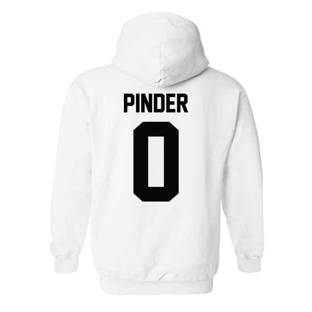 Furman - NCAA Women's Basketball : Jayda Pinder - Classic Shersey Hooded Sweatshirt-1