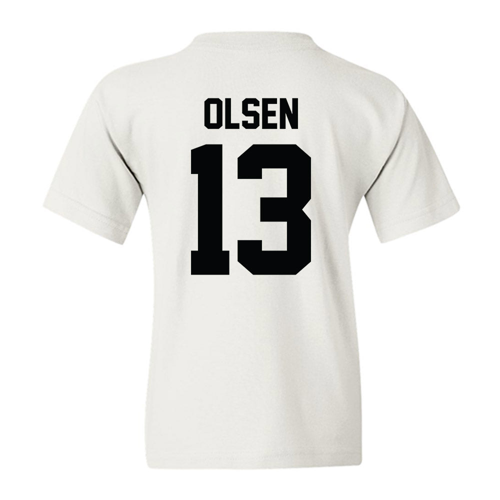 Furman - NCAA Football : Ian Olsen - Classic Shersey Youth T-Shirt-1