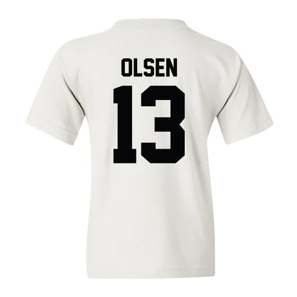 Furman - NCAA Football : Ian Olsen - Classic Shersey Youth T-Shirt-1