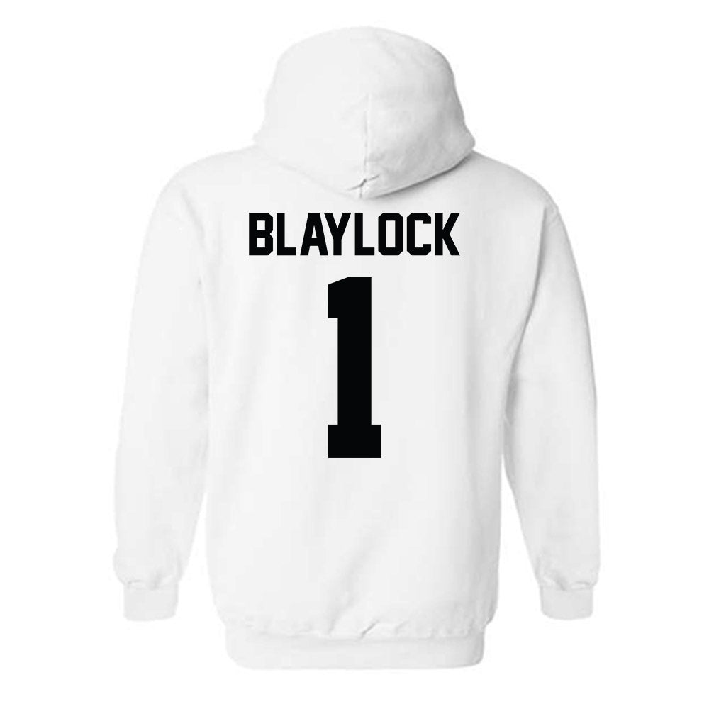 Furman - NCAA Football : Taylen Blaylock - Classic Shersey Hooded Sweatshirt-1
