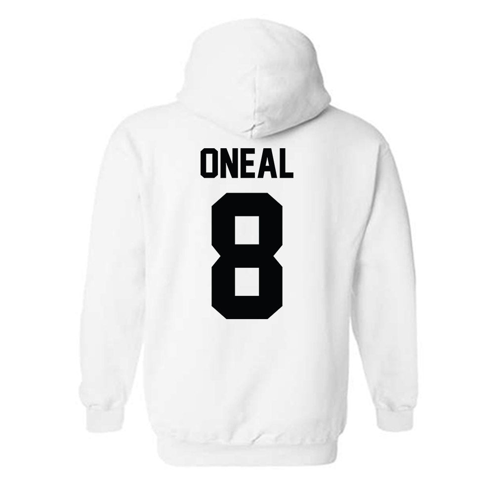 Furman - NCAA Men's Basketball : Collin ONeal - Classic Shersey Hooded Sweatshirt-1
