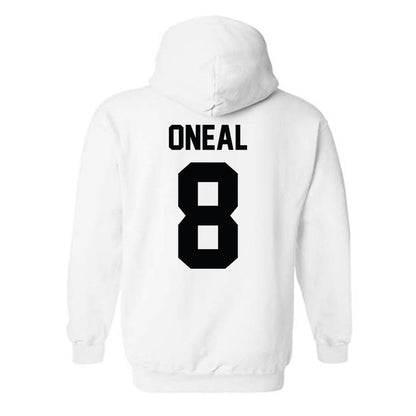Furman - NCAA Men's Basketball : Collin ONeal - Classic Shersey Hooded Sweatshirt-1