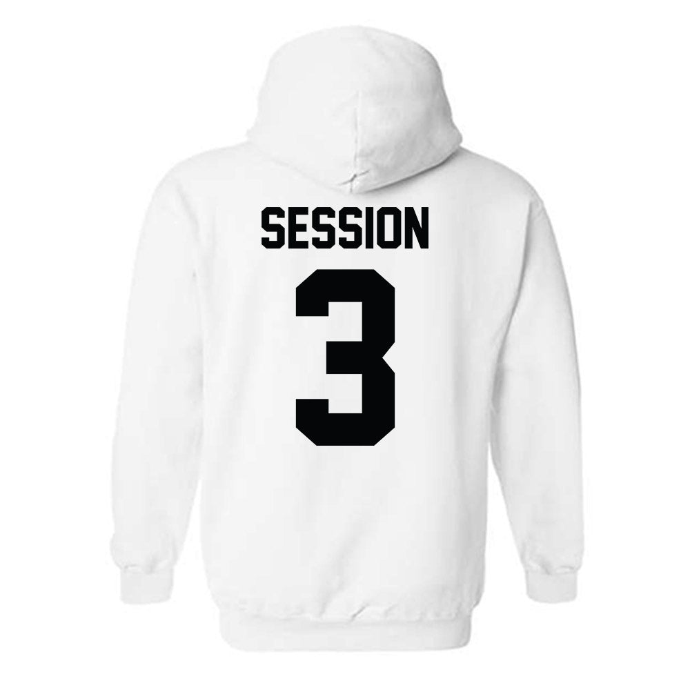 Furman - NCAA Women's Basketball : Jada Session - Classic Shersey Hooded Sweatshirt-1