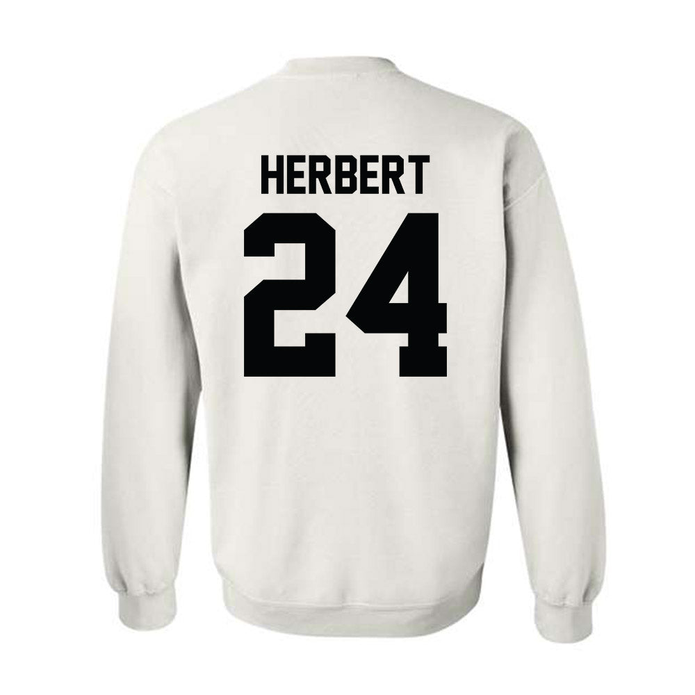 Furman - NCAA Football : Raleigh Herbert - Classic Shersey Crewneck Sweatshirt-1